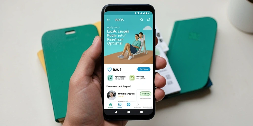 Tampilan antarmuka aplikasi Lacak Langkah 88BOS yang menarik dan informatif.