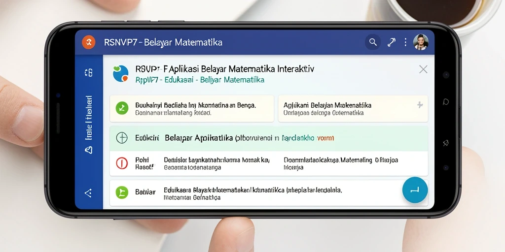 Tampilan antarmuka interaktif RSNVIP7 yang menarik.