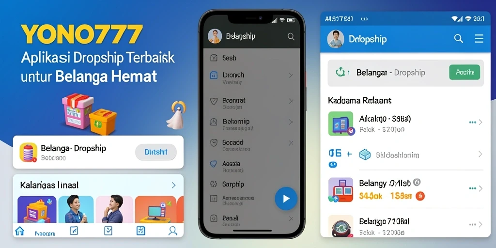 Antarmuka YONO777 yang intuitif untuk pengelolaan dropship.